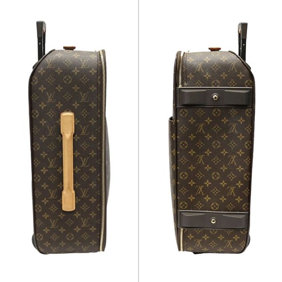 Louis Vuitton Pegas Monogram Brown Carry Case Suitcase Carry Bag - Picture 3 of 14